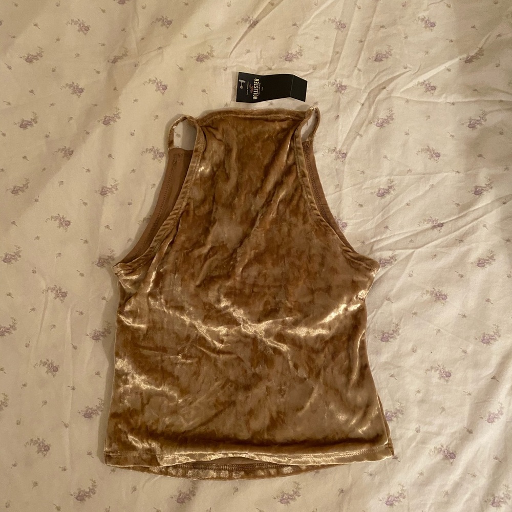 GOLD VELVET Tanktop - Picture 2 of 2